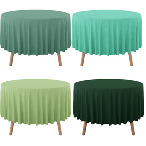 <span class=keywords><strong>Tovaglia</strong></span> Rotonda Monouso in Plastica Impermeabile e Antimacchia per Feste di Compleanno e Matrimoni, 84 Pollici, Bestseller - Product Image 3