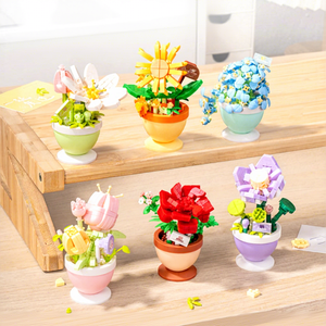 Set de Bloques de Construcción de Transporte Miniatura para Niñas, Juguete Educativo de Plástico DIY, 100-200 Piezas, Edad 8-13 Años - Product Image 1