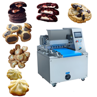Machine automatique de fabrication de biscuits et de cookies 50-100 kg/h, machine de formage et de dépose de cookies commerciale avec écran tactile pour boulangerie