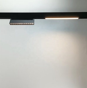 Hệ thống đèn ray từ tính <span class=keywords><strong>LED</strong></span> COB 48V âm trần, đèn thanh nhôm 20mm cho phòng khách, <span class=keywords><strong>3W</strong></span> 5W 7W, ray nam châm - Product Image 4