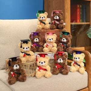 Juguetes de Peluche Personalizados: Nuevo y Popular Oso de Peluche Suave de 18cm, Relleno de Algodón PP, Regalo de Graduación para Niños, Juguetes Económicos - Product Image 2