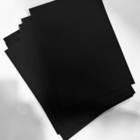 Recycled Uncoated Black Paper HIGH BLUK PAPERBOARD for WRAPPING, Cosmetic Box Gift Box Making,packaging ,Hangtag