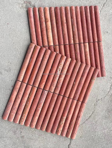 Phổ biến tự nhiên màu xanh lá cây đá cẩm thạch khảm Dải KitKat đá cẩm thạch khảm gạch thanh đảo trang trí rãnh đá cẩm thạch backsplash nhà bếp gạch - Product Image 3