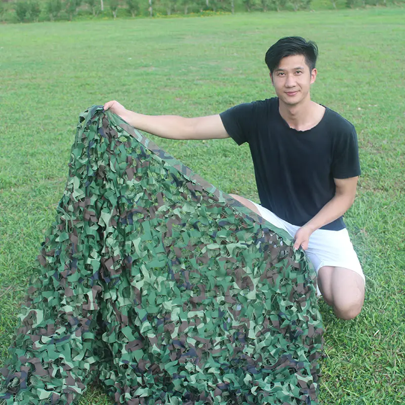 Woodland Camouflage Net Voor Camping <span class=keywords><strong>Militaire</strong></span> Hunting Schieten Zonnebrandcrème Netten Camo Netto Camouflage