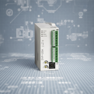 Nouveau contrôleur d'automatisation industrielle SA2 PLC DVP28SA211T d'origine, 28 points de sortie d'impulsions RS485 - Product Image 1