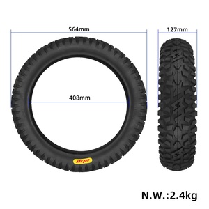 Pneu extérieur large Ulip 20*5.0 pour trottinette électrique 20 pouces, vélo électrique, pneu gonflable en caoutchouc, pneus 20 pouces - Product Image 2