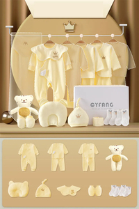 طقم رومبر أبيض من القطن العضوي لحديثي الولادة بأكمام طويلة ناعم للصبيان الرضّع بالكامل 18 22 طقم رومبر للأطفال حديثي الولادة أساسي - Product Image 6