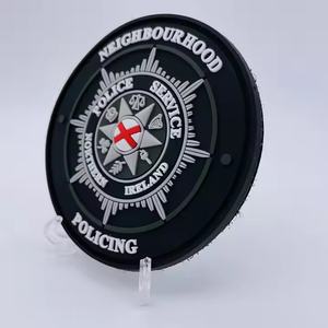 Genuine Bespoke Sourcing Plant Wholly Crafted 2D Soft Rubber Polyvinyl Chloride <b>Sewn</b> On Garment Emblem pvc <b>patch</b> - Product Image 5