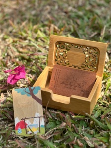 Tarjetas de Membresía de Madera Natural con Chip NFC Inteligente NTAG213/216 de 13.56MHz, Resistentes al Agua, para Uso en Hoteles, con Certificación FSC - Product Image 4