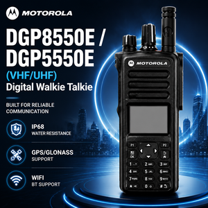 Radio Bidireccional Digital DGP5550E DGP8550E con GPS, WIFI y VHF de Largo Alcance - Product Image 6