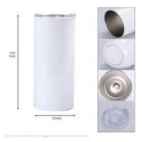 Vaso Térmico Personalizado de Acero Inoxidable de 15 oz para Sublimación, Vaso Delgado de Doble Pared con Aislamiento y Pajita