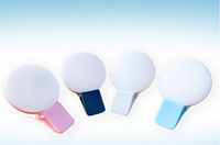 Tragbare wiederauf ladbare LED-Kamera Selfie Rin glicht Design anpassen Flash Handy Handy Beauty Live Filling Mini Lampe