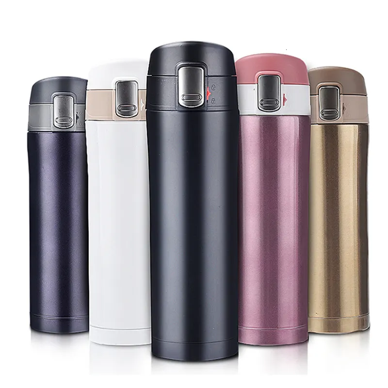 High quality 450ml custom logo metal insulated thermos vacuum double wall stainless steel flask