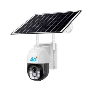 Construction Site Security Camera B3 B40 3MP 360 Degree Solar Powered 4G CCTV Camera With PIR Motion Detection Alert