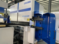Cintreuse de panneaux CNC entièrement automatique AIOTEK, presse plieuse intelligente sans lame, moteur 128 kW pour