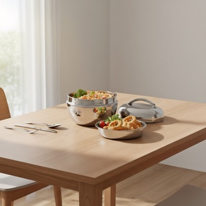 Boîte à <span class=keywords><strong>bento</strong></span> isolée en acier inoxydable 2L pour garçons et filles Boîte de conservation de la chaleur - Product Image 4