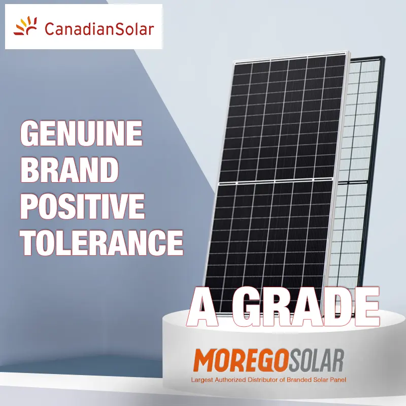 Canadian Solar half cut monocrystalline solar panel 665W 650W 645W 640W solar module solar panels from China