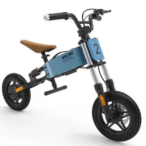 CHINFUN abd depo lityum akülü çocuk sürme 12 inç elektrikli bisiklet oyuncak çocuklar için denge kir bisiklet