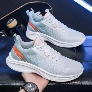 Chaussures de course sportives pour hommes Sketchers, haute performance, couleur dégradée, nouvelle conception athlétique, chaussures de printemps améliorées pour hommes - Product Image 3