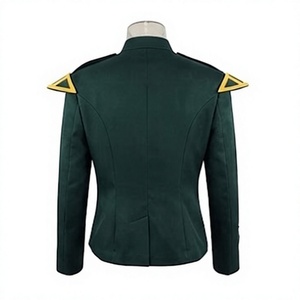 Green Scottish Style Doublet Jacket Handmade Formal <b>Tunic</b> Coat for Men Marching Band Uniform - Product Image 4