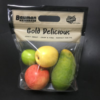 Bolsas de Embalaje con Cierre Hermético Resistentes al Agua de CPP+PET, Diseño Reutilizable para Empacar Frutas, Verduras y Ensaladas