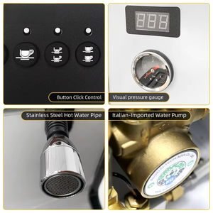 Máquina de Café Espresso Italiana Semiautomática Comercial al por Mayor para Negocios - Product Image 2