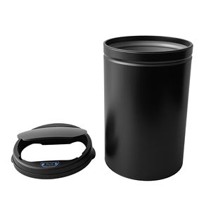 Cubo de basura de cocina interior de acero inoxidable inteligente de 50L, tecnología de Sensor electrónico, parte superior abierta para el hogar, oficina, baño y dormitorio - Product Image 3