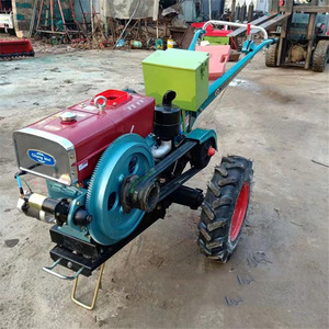 Landwirtschaftlicher Einachsschlepper 12 PS Benzin Elektrostart Rotationsfräse Motor Multifunktionaler Kleinfräser 3-Punkt - Product Image 2