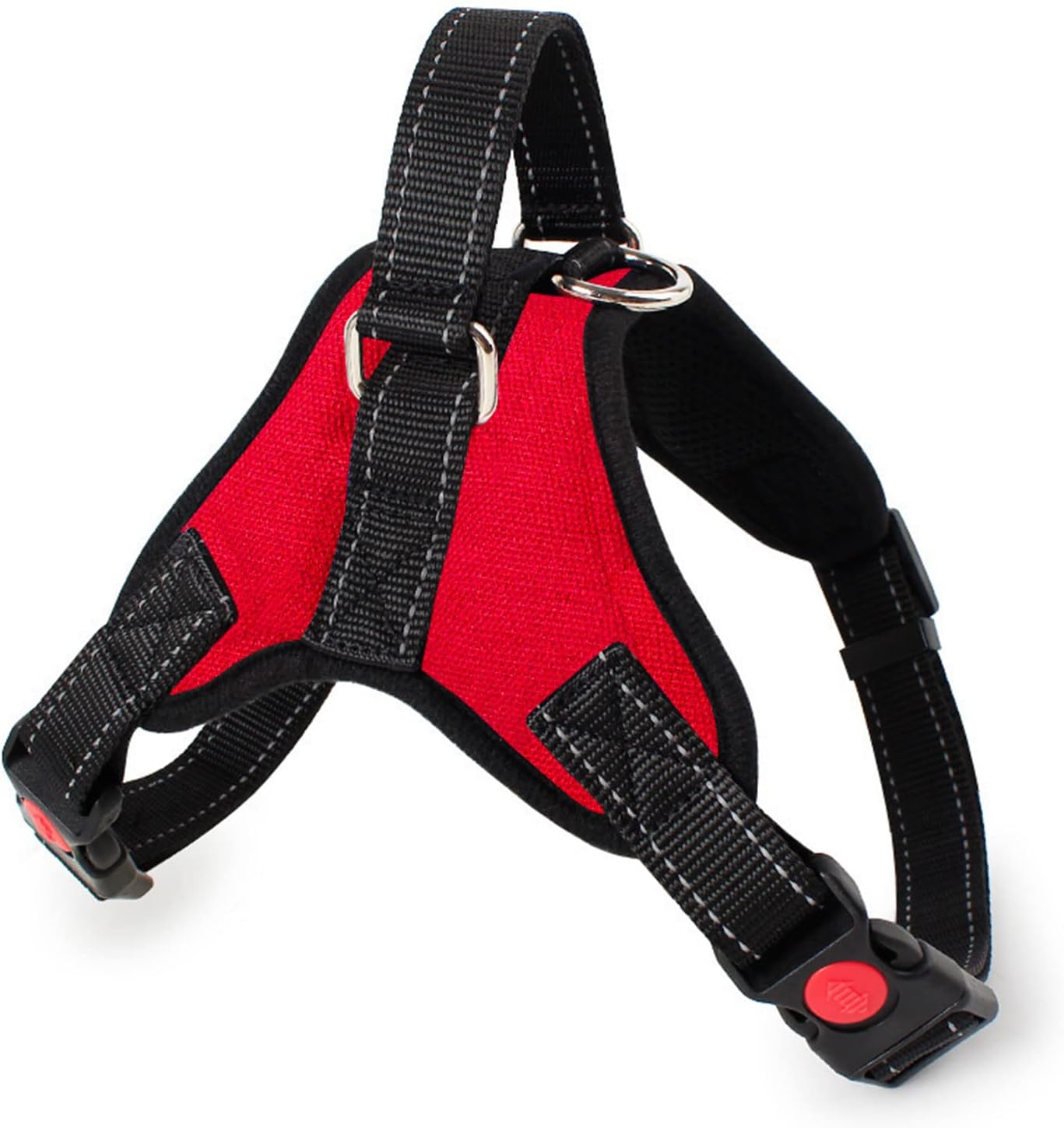 GlamPaw Luxury Fashion Reflective Breathable Nylon Multi-design Big Pet Dog Harness All Seasons