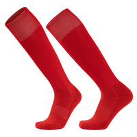 Chaussettes de sport épaisses pour filles et garçons, football, baseball, chaussettes de sport pour adultes, noires, personnalisées, tricotées en polyester/nylon, antidérapantes, respirantes