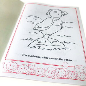 Livre de <span class=keywords><strong>dessin</strong></span> mignon Graffiti pour enfants livres de coloriage début éducatif anglais impression personnalisée ensemble de livres de coloriage pour enfants - Product Image 5