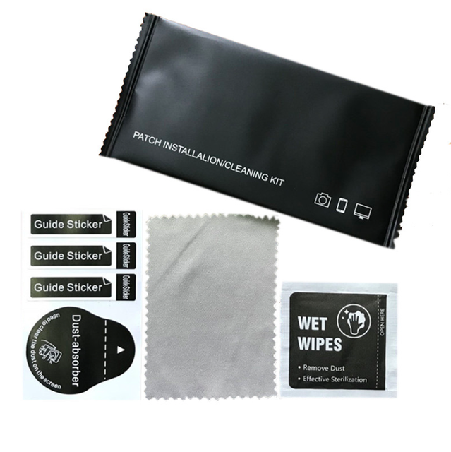 Alcohol Packs for Glass Protector Screen Protector Accessories Mobile Phone Screen Cleaning Kit for iPhone