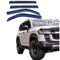 Combo de protection de capot de visière de fenêtre pour accessoires Land Cruiser LC300 4X4