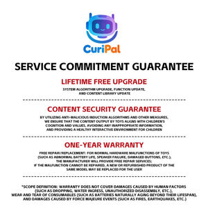 AI Slimme Robot Superzacht PP Katoen Gevuld Kerstcadeau Verhalen Vertellende Pluche AI Speelgoed met LCD Ogen: Literaire Metgezel voor Je Kind - Product Image 6