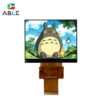 Module d'affichage LCD TFT IPS 3,5 pouces 640x480 24 bits RGB+SPI avec interface 40 broches 450 cd/m² pour appareils médicaux portatifs