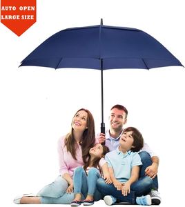 Automatic Open Golf <b>Umbrella</b> Large Oversize Double Canopy Vented <b>Windproof</b> Waterproof Stick <b>Umbrellas</b> for Rain - Product Image 2