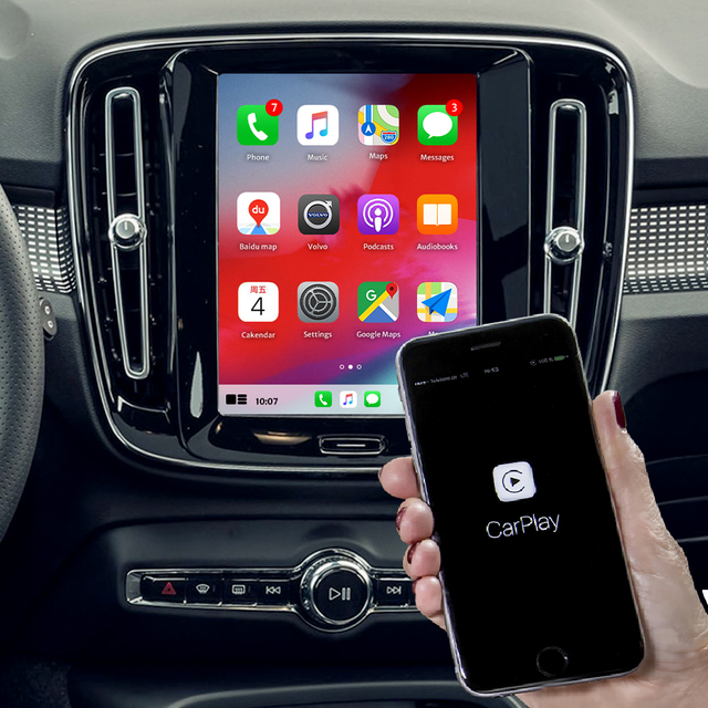 Android Auto Wireless Carplay Interface Module XC90 XC60 XC40 S90 S60 V60 V90 Car Player Navigation Radio for Volvo Cars