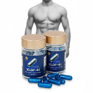 อาหารเสริมสมุนไพร แคปซูลมาคา ยาเม็ดสีน้ำเงิน เสริมสร้างภูมิคุ้มกันและพลังชาย  ออกแบบขวดพร้อมโลโก้ตามสั่ง - Product Image 1