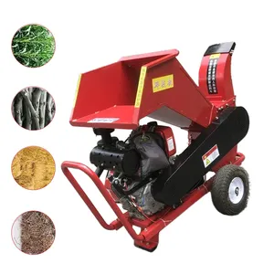 FarmForce Champion wood chippers 35 hp for motor industrial diesel mobile wood waste chipper