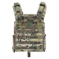 Chaleco Táctico Personalizado al por Mayor, Ajustable, Ligero, con Sistema de Liberación Rápida, Portaplacas, para Entrenamiento, Protección y Caza