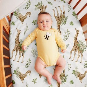 Housse de <span class=keywords><strong>matelas</strong></span> <span class=keywords><strong>à</strong></span> <span class=keywords><strong>langer</strong></span> personnalisée Baifei 2024 de qualité supérieure, imperméable, en tissu de bambou et coton, protège-<span class=keywords><strong>matelas</strong></span> doux pour bébé, drap de lit pour berceau - Product Image 5