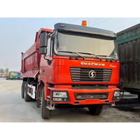 Camión Volquete Diésel Shacman F3000 Usado de la Marca China Shacman, 430hp, Euro 2, 6X4, 10 Ruedas