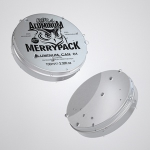 Tarros de aluminio más populares para bálsamo de barba, cera para el cabello y pomada capilar - Product Image 4