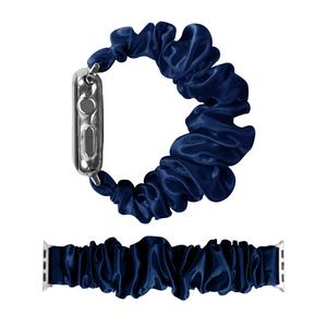 Nouveau <span class=keywords><strong>bracelet</strong></span> de montre en soie de mûrier 100% avec taille et couleur personnalisées pour <span class=keywords><strong>Apple</strong></span> - Product Image 1