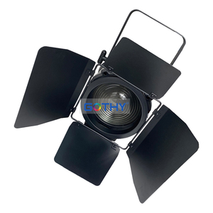 400W LED 유리 프레 넬 렌즈 프로젝션 라이트 전자 줌 RGBW CRI 95 DMX512 무대 조명 제어 - Product Image 3