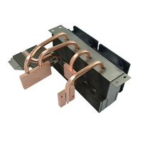 Dissipateur thermique de bonne qualité personnalisé grand dissipateur thermique en aluminium caloduc refroidisseur de dissipateur thermique pour module PC
