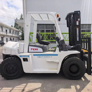 Quality <b>Used</b> Japanese TCM FD50Z8 Diesel Engine Forklift with 5-Ton Capacity Available Shanghai SALE - Product Image 1