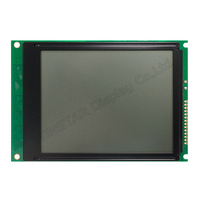 Module graphique LCD 320x240 WG320240D1 Température de fonctionnement -20°C ° C+70 ° Instrument industriel de 4,72 pouces