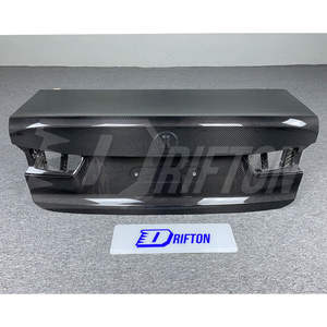 États-Unis Stock d'entrepôt, design OE, coffre arrière en fibre de carbone sèche pour BMW G80 M3 2020-2024 - Product Image 2