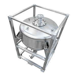 Tanque de Armazenamento Químico de Aço Inoxidável de 300L, 500L, 1000 Litros, Preço de Fábrica do Fabricante Chinês - Product Image 2